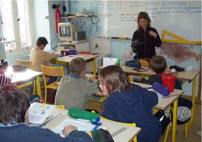 Anna filmant la scne de Rmy