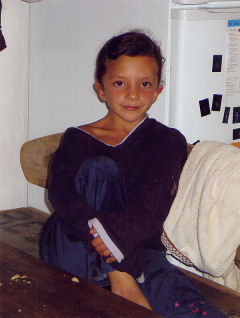 Malou chez elle