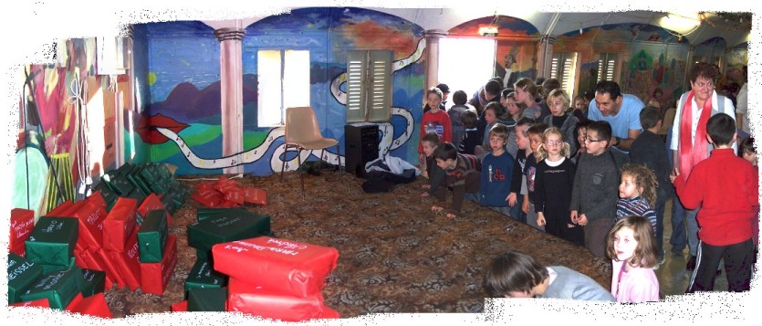 Bientt la distribution des cadeaux
