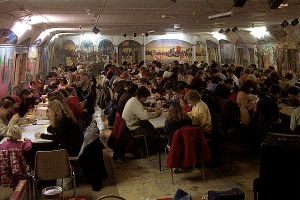 La salle pleine