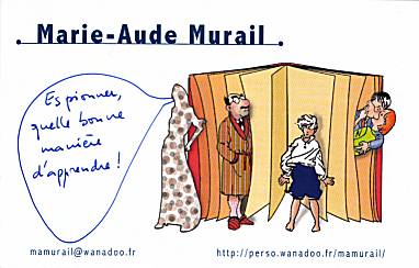 La carte de Marie-Aude Murail